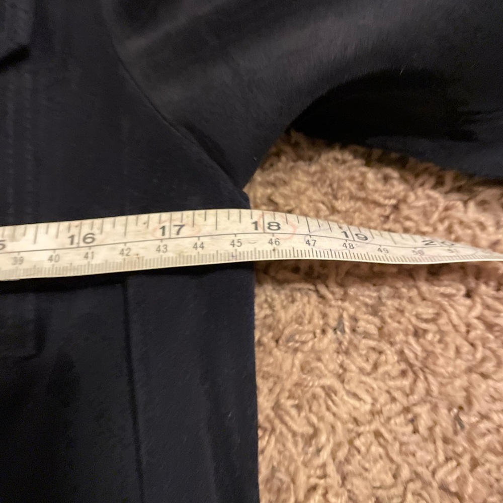 Michael Kors navy Italian cow leather jacket - Picture 15 of 16